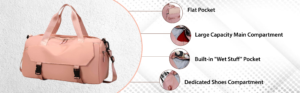 lightweight travel duffle bag