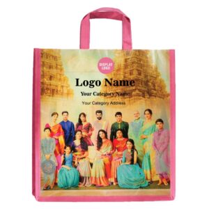 laxmi cloth stores non woven carry shopping bag