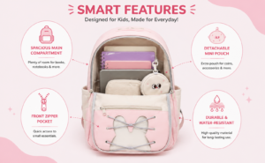 cute kids cartoon backpack