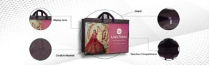 Krishna Designer Luxury Garment Packaging Bag krishna designer luxury garment packaging bag