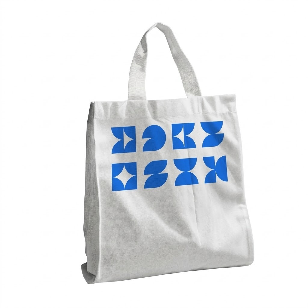 modern logo canvas tote modern logo canvas tote