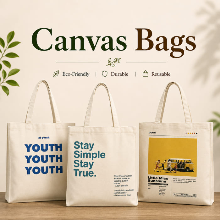Home canvas bag